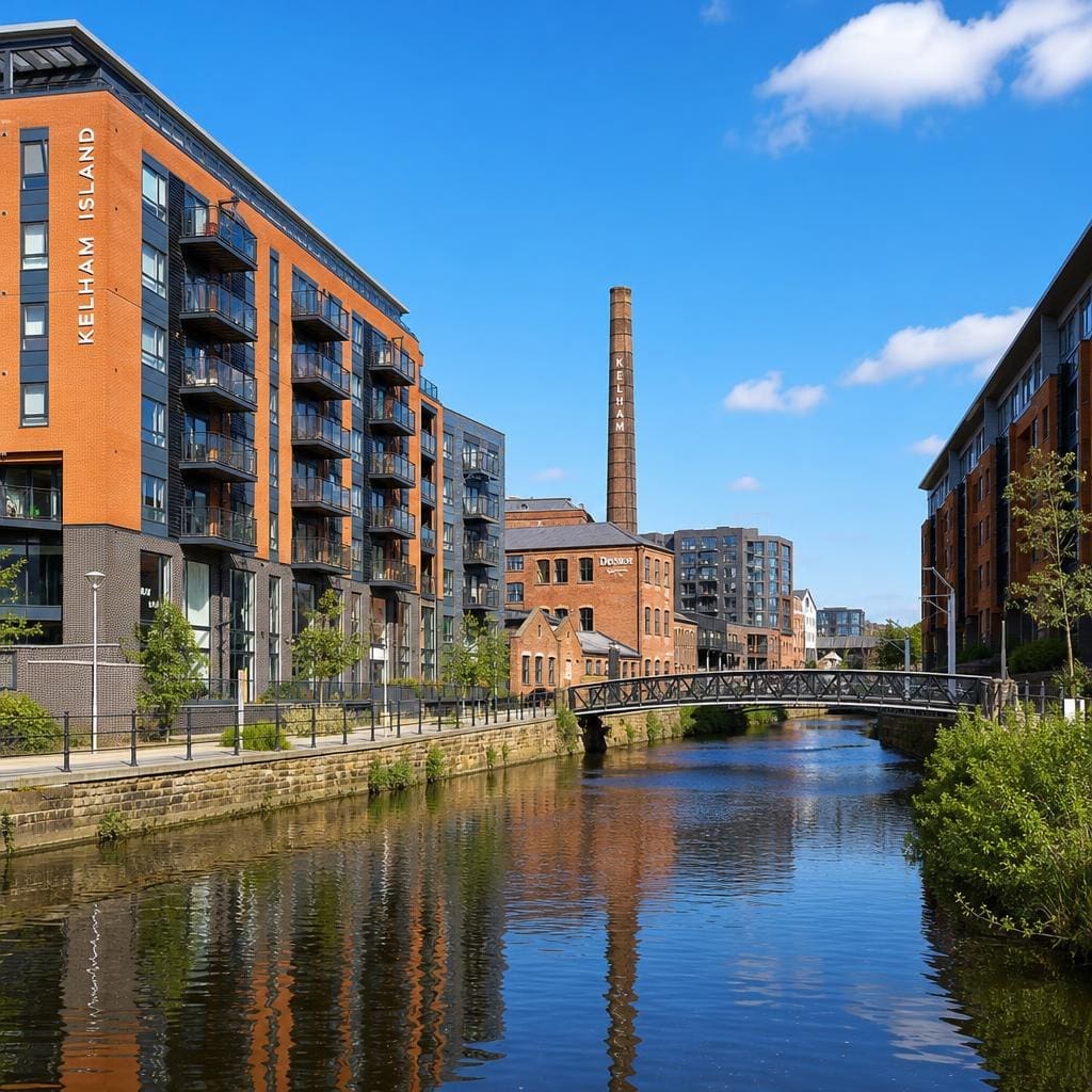 Kelham Island regeneration area, Sheffield
