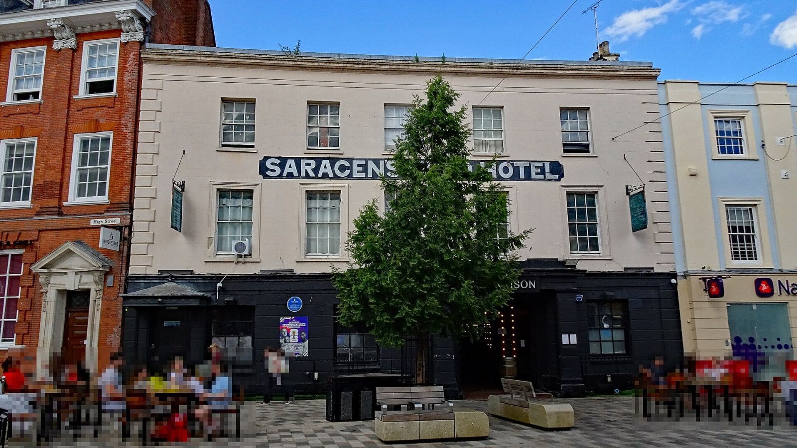 Period buildings on Chelmsford High Street