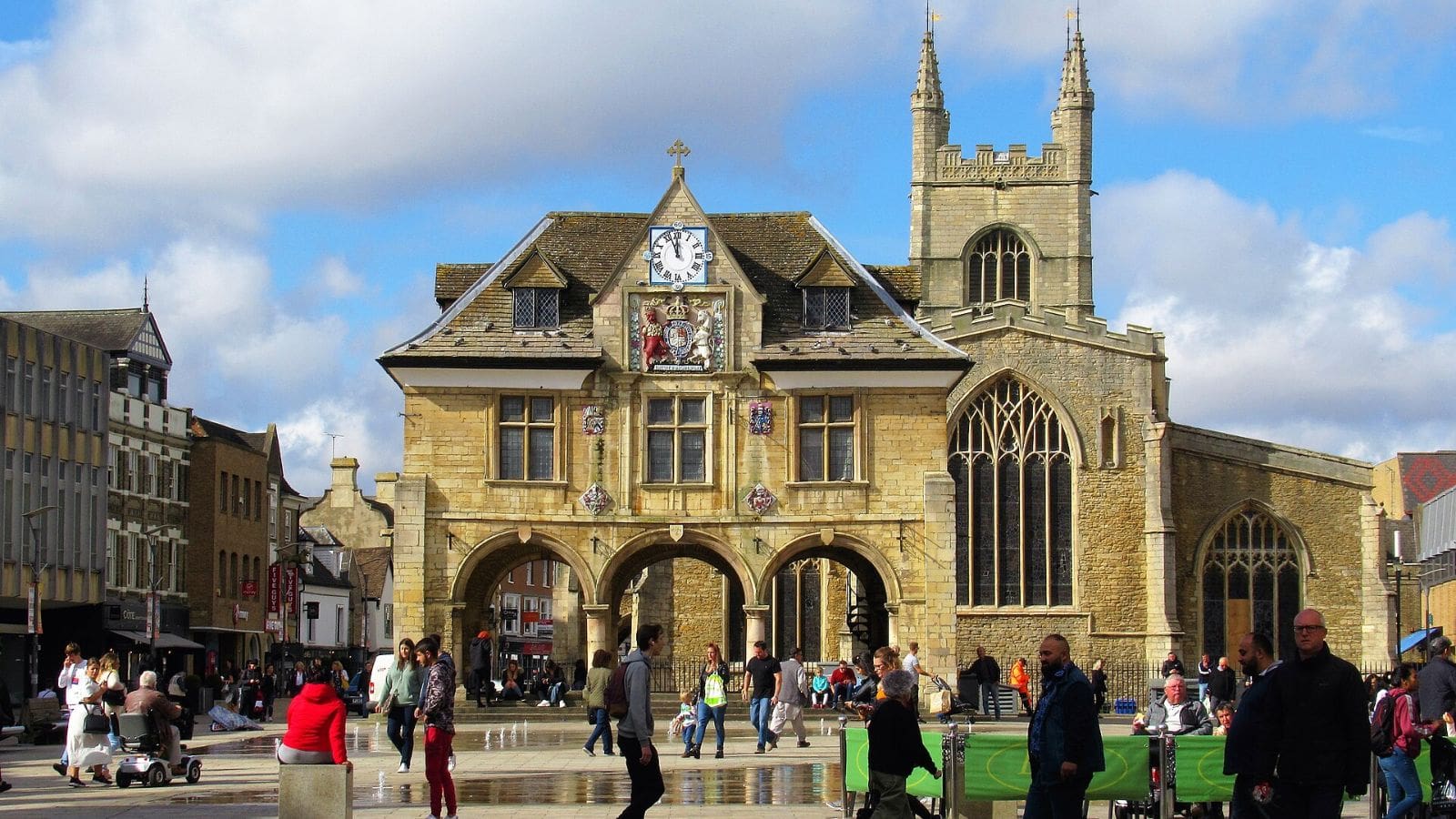 The Guildhall in Cathedral Square, Peterborough