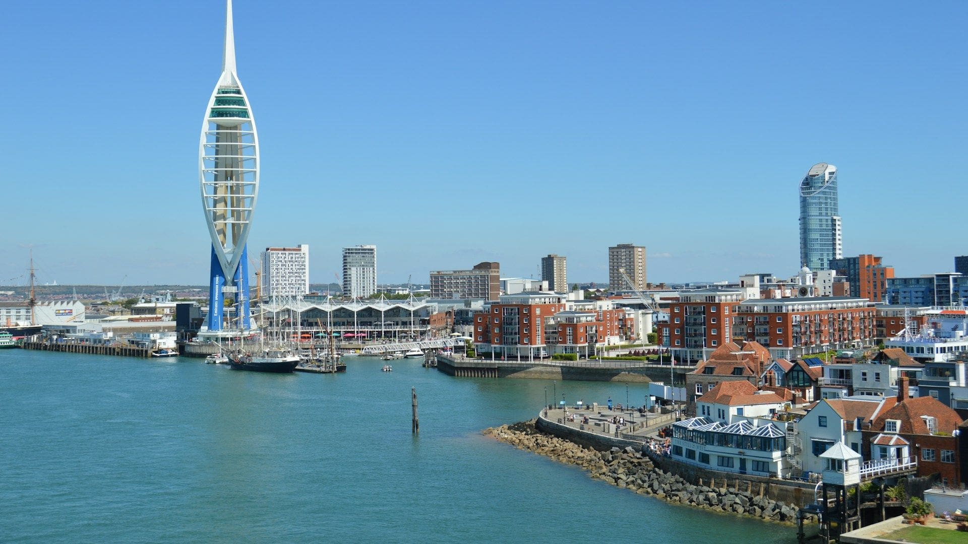 Portsmouth Harbour and the Spinnaker Tower