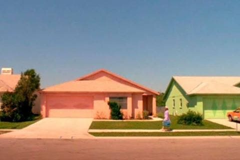 The Edward Scissorhands house